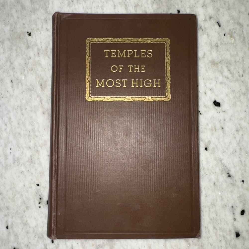 Temples of the Most High N. B. Lundwall 1945 Fifth Edition Lds Church Of Jesus